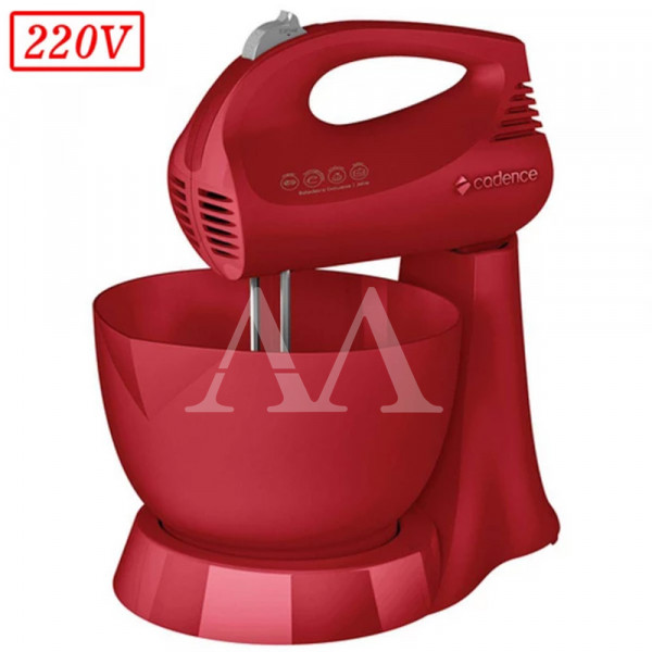 BATEDEIRA CADENCE BAT411 JOLIE COLORS 1 TIGELA 200W 3 VEL 220V VERMELHO