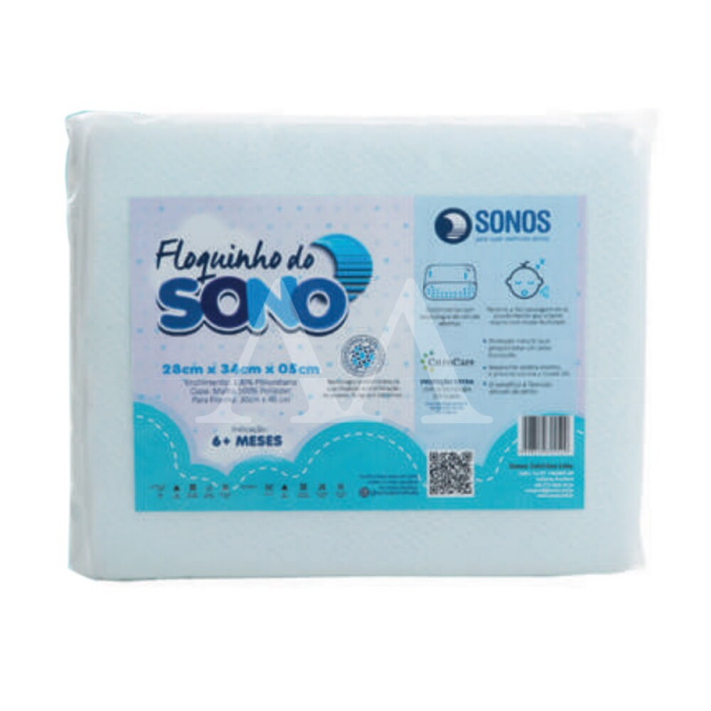 TRAVESSEIRO SONOS FLOQUINHO 28X34X05