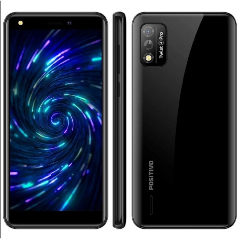 CELULAR POSITIVO TWIST 4 PRO S518 64GB PRETO