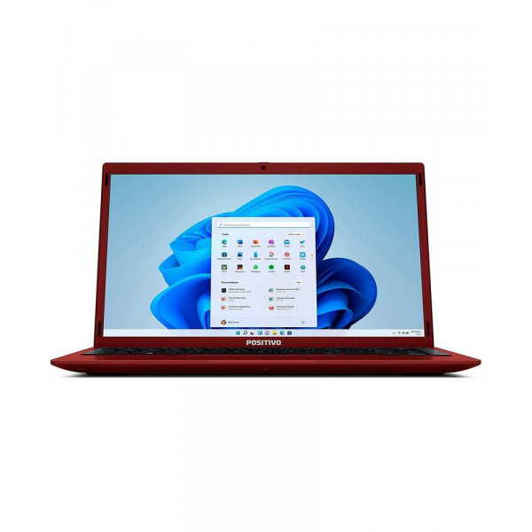 NOTEBOOK 14,1" MOTION Q4128C ATOM/4GB/128GB/W10 - VERMELHO - UN - POSITIVO