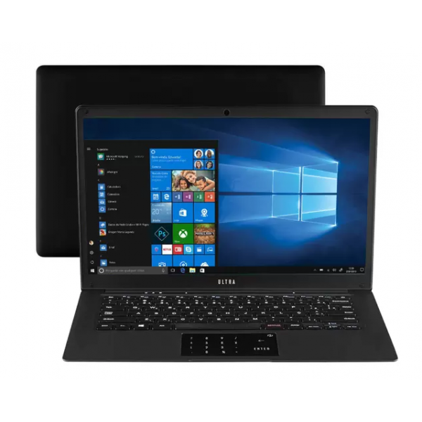 NOTEBOOK ULTRA UB320 INTEL PENTIUM - QUAD-CORE 4GB 120GB SSD 14,1” HD LCD