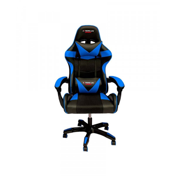 CADEIRA GAMER DRAKON C/APOIO - CH31BKBL - PRETO/AZUL - UN - ELG