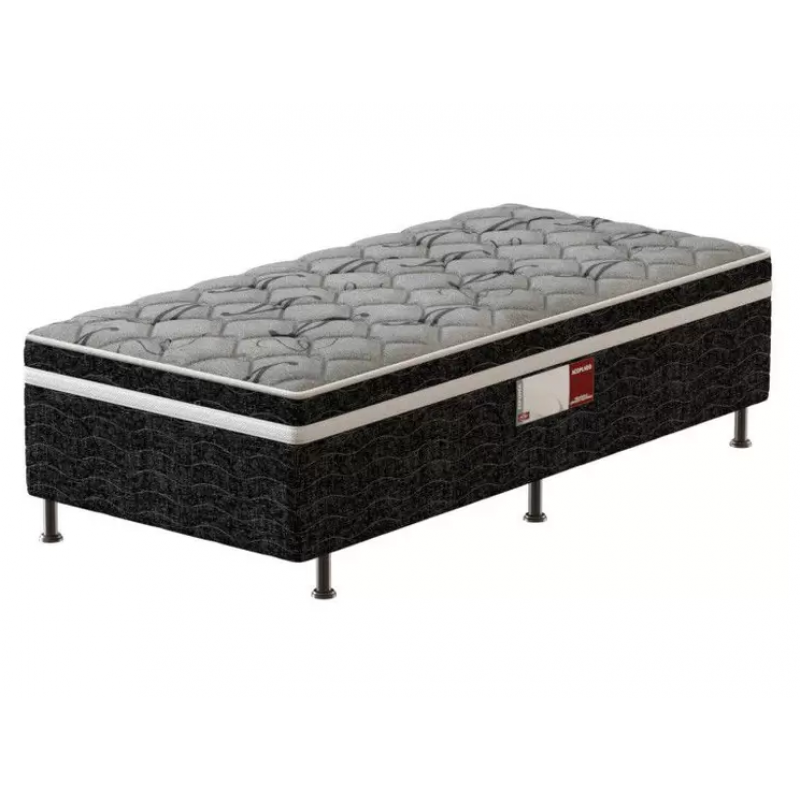 CAMA BOX DLS SOLTEIRO C/ PILLOW 88CM      