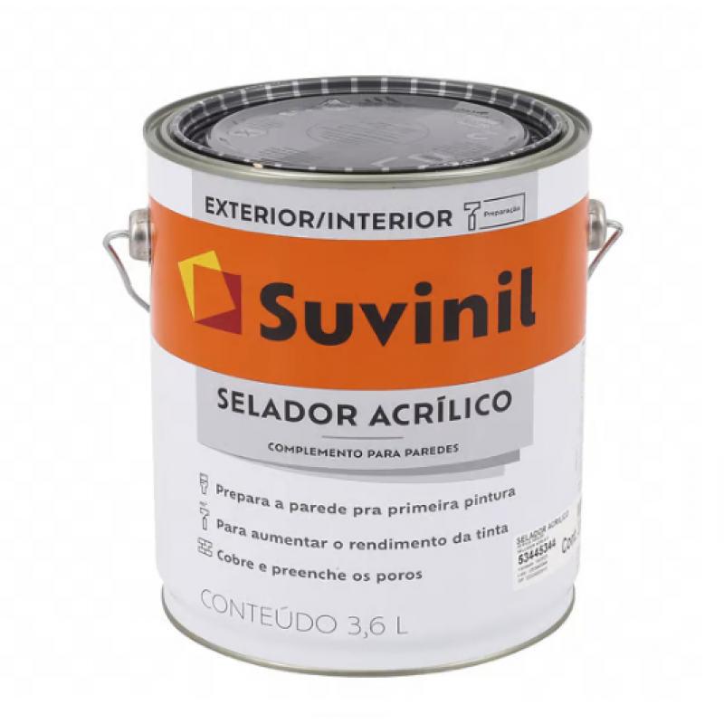 SUVINIL SELADOR ACRILICO 3,6L